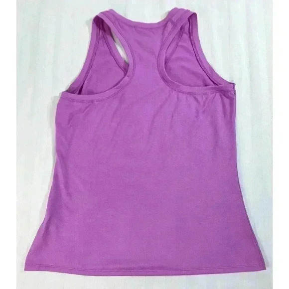 The North Face Womens Purple Cotton Blend  Basic Tank Scoop‎ Neck Size Medium - Picture 2 of 5
